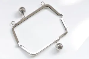 7" Bag Purse Frame Ladder-shaped Clutch With 25mm Big Kiss-Lock Pick Color