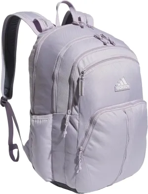 adidas Prime Backpack for Work, Travel Bag for Women and Men with Padded Compartment for Laptop, Silver Dawn Grey/Onix Grey/2, One Size
