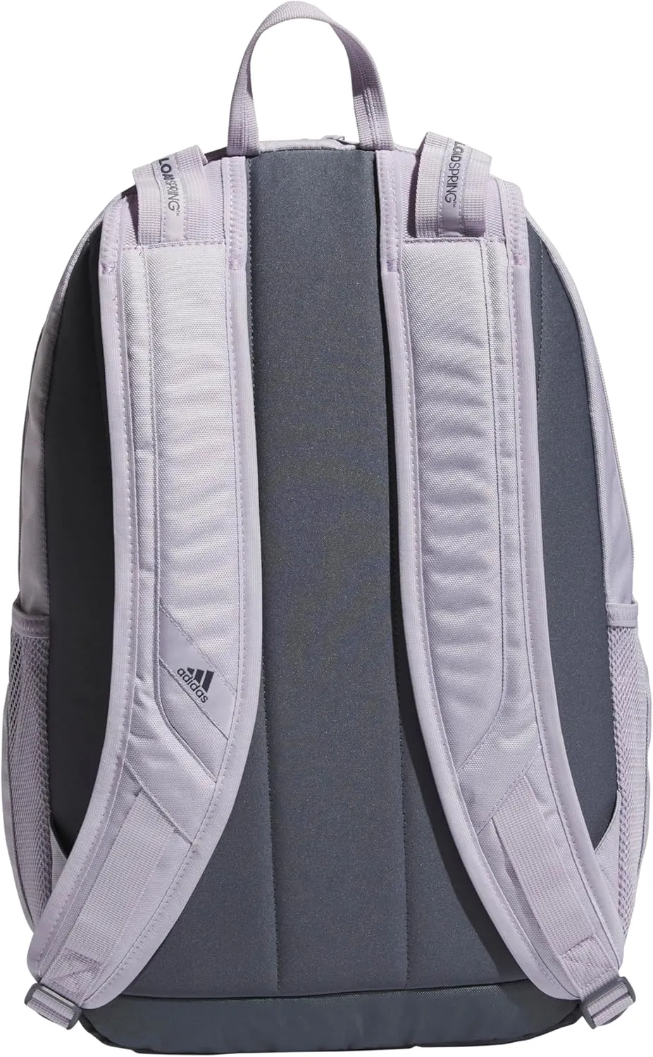 adidas Prime Backpack for Work, Travel Bag for Women and Men with Padded Compartment for Laptop, Silver Dawn Grey/Onix Grey/2, One Size