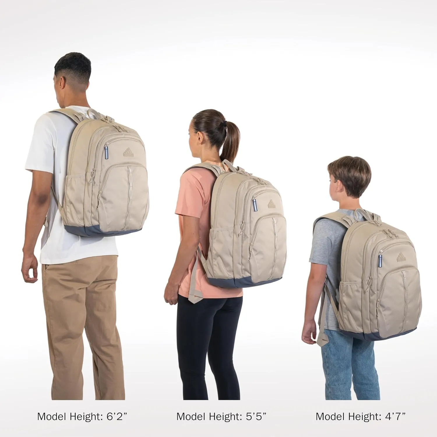 adidas Prime Backpack for Work, Travel Bag for Women and Men with Padded Compartment for Laptop, Silver Dawn Grey/Onix Grey/2, One Size