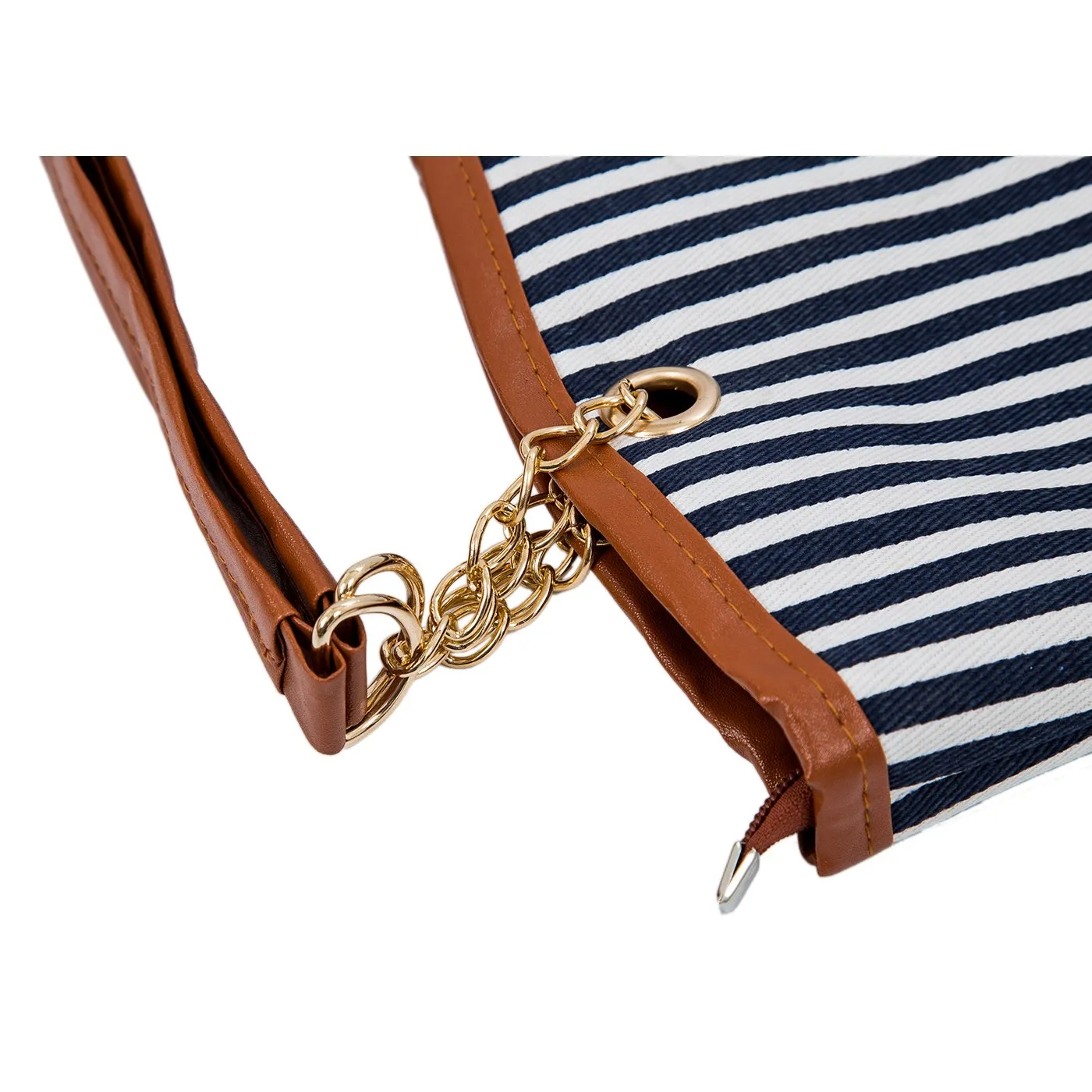 ASDS 2017 New Striped Canvas Handbag Women Shoulder Bags Beach Bag Fashion Zipper Tassel Women Handbag Big Tote Bag