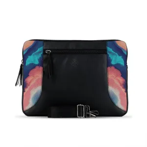 Black Mixed Laptop Sleeve Smoke