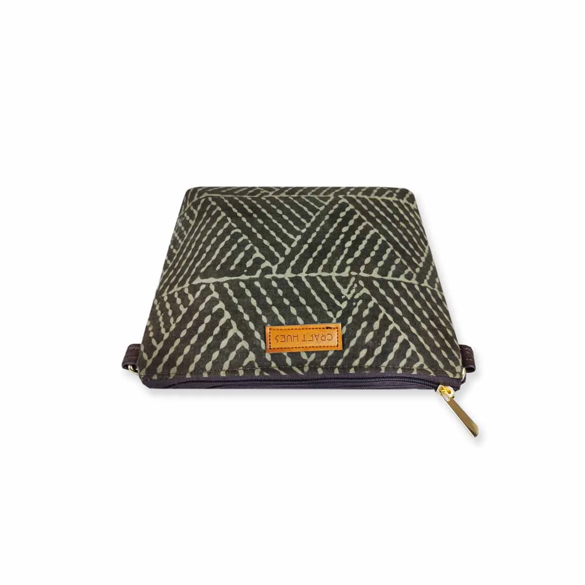 Block-Printed Katha Sling Bag