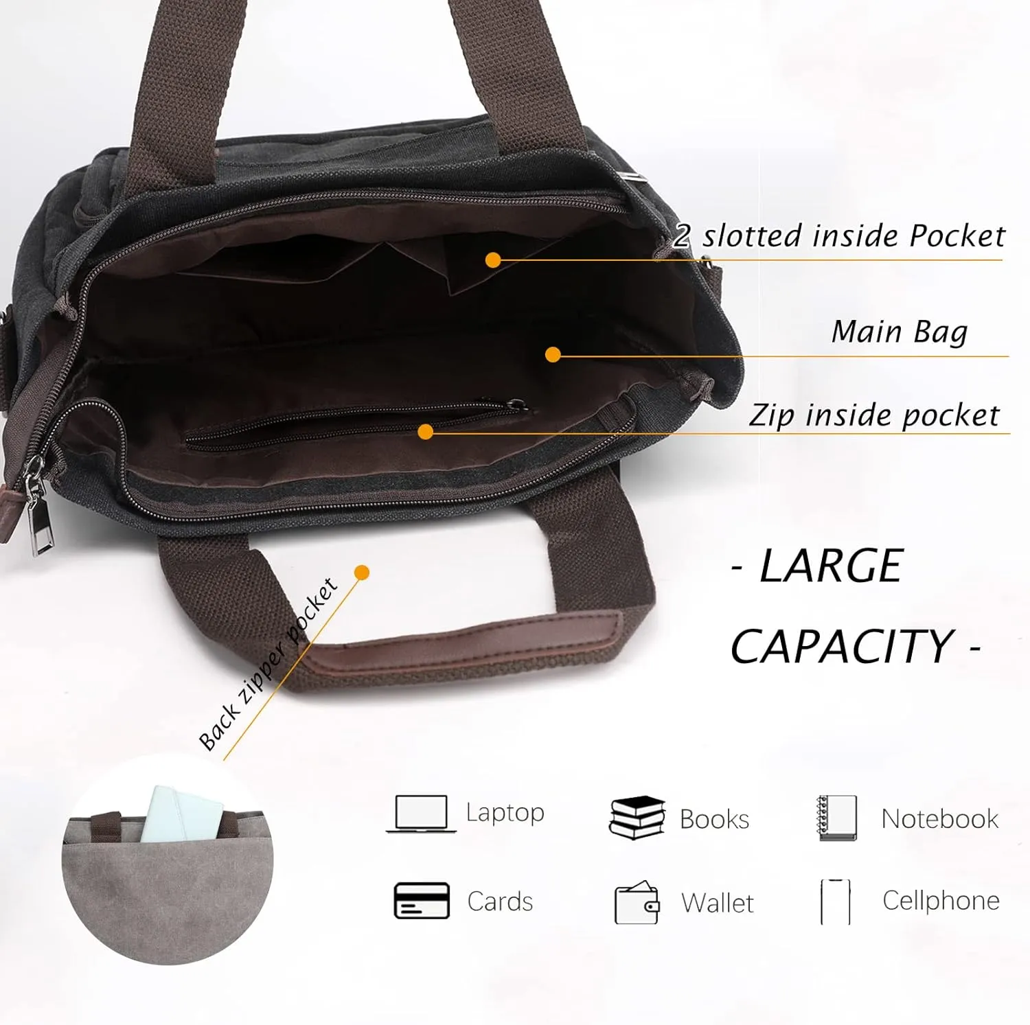 Blostirno Women's Casual Tote Purse Bag Shoulder Crossbody Large Capacity Nylon Top Handle Daily Handbag Work Bags