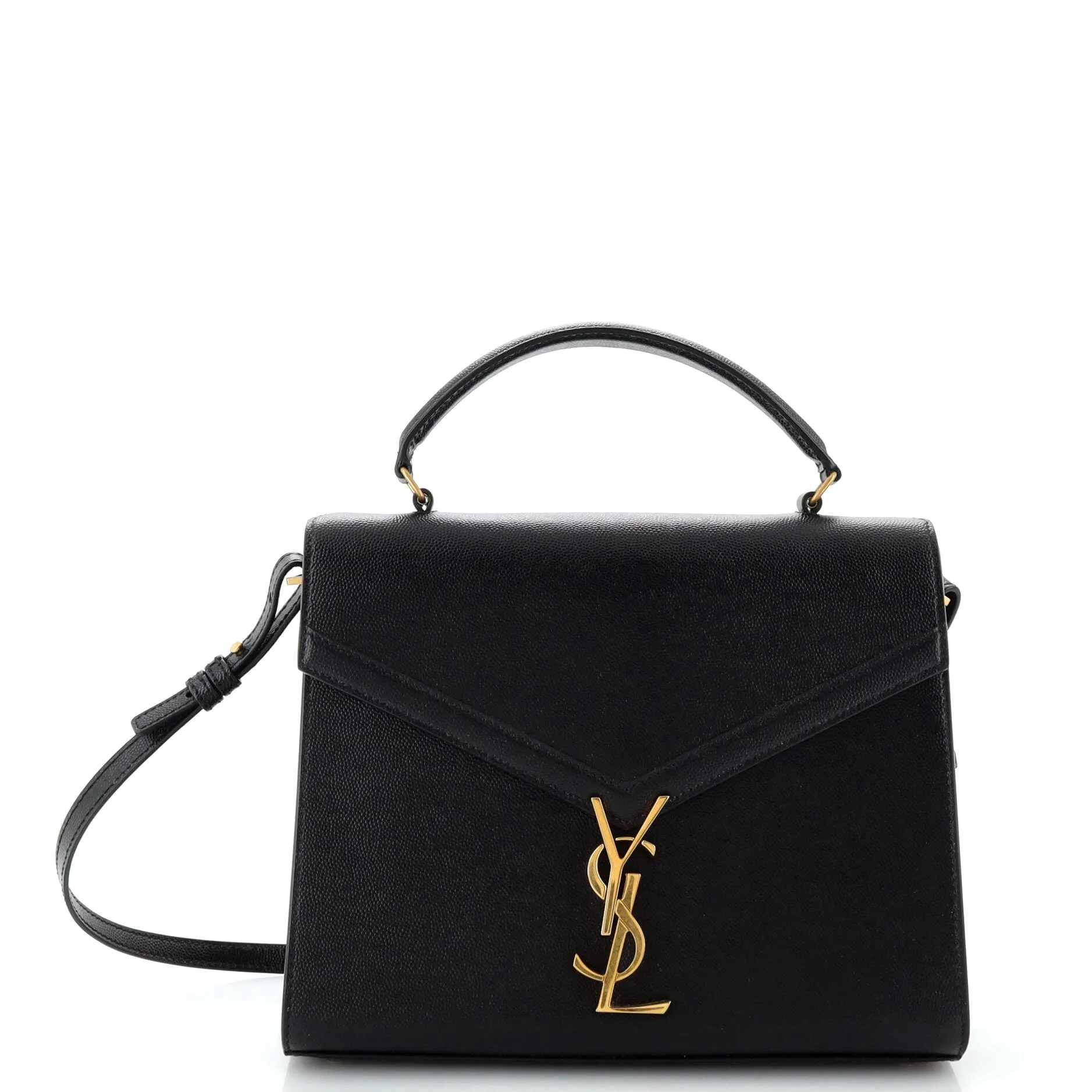 Cassandra Top Handle Bag Leather Medium