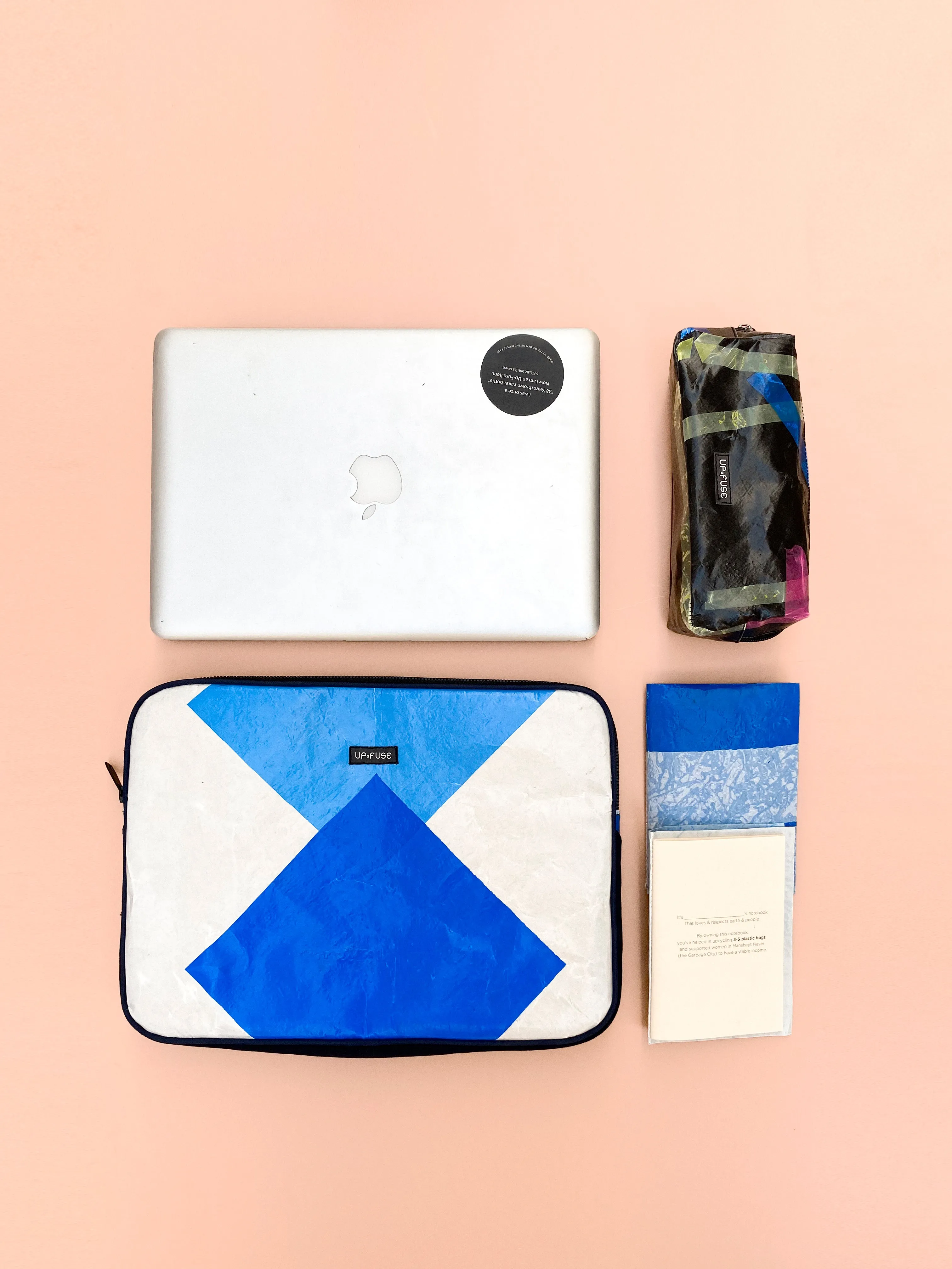 Classic Laptop Sleeve - Blue Squares