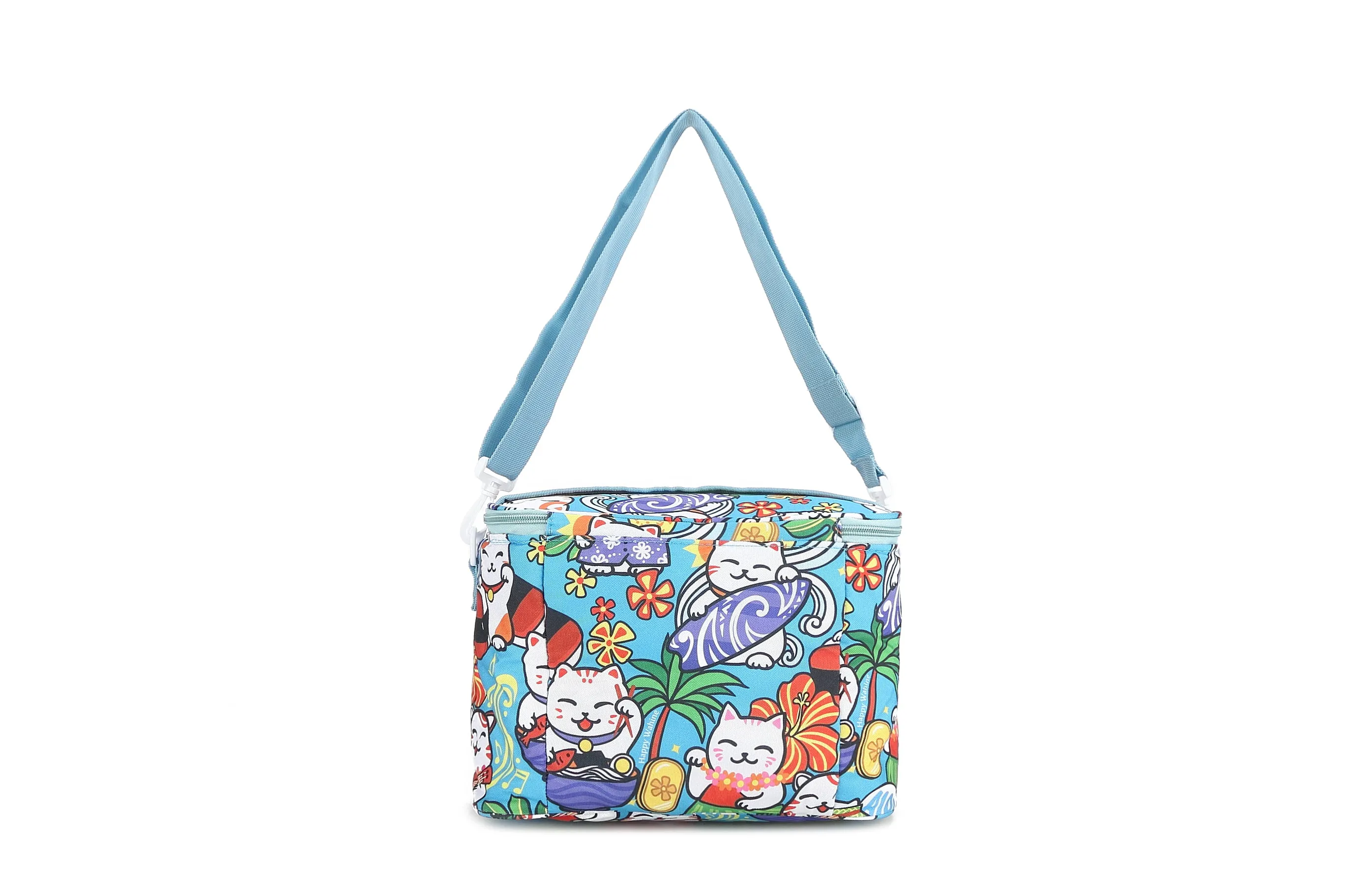 Cooler Tote Medium Neko Teal