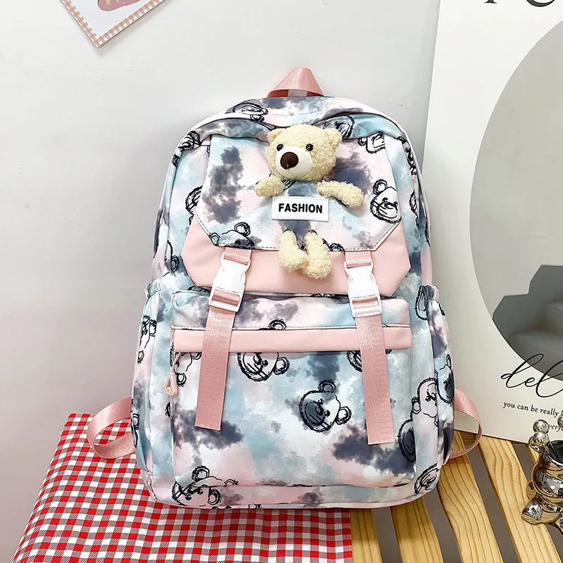 Cute Backpack for School Girls, Kids School Bag College Outdoor Daypack Bookbag