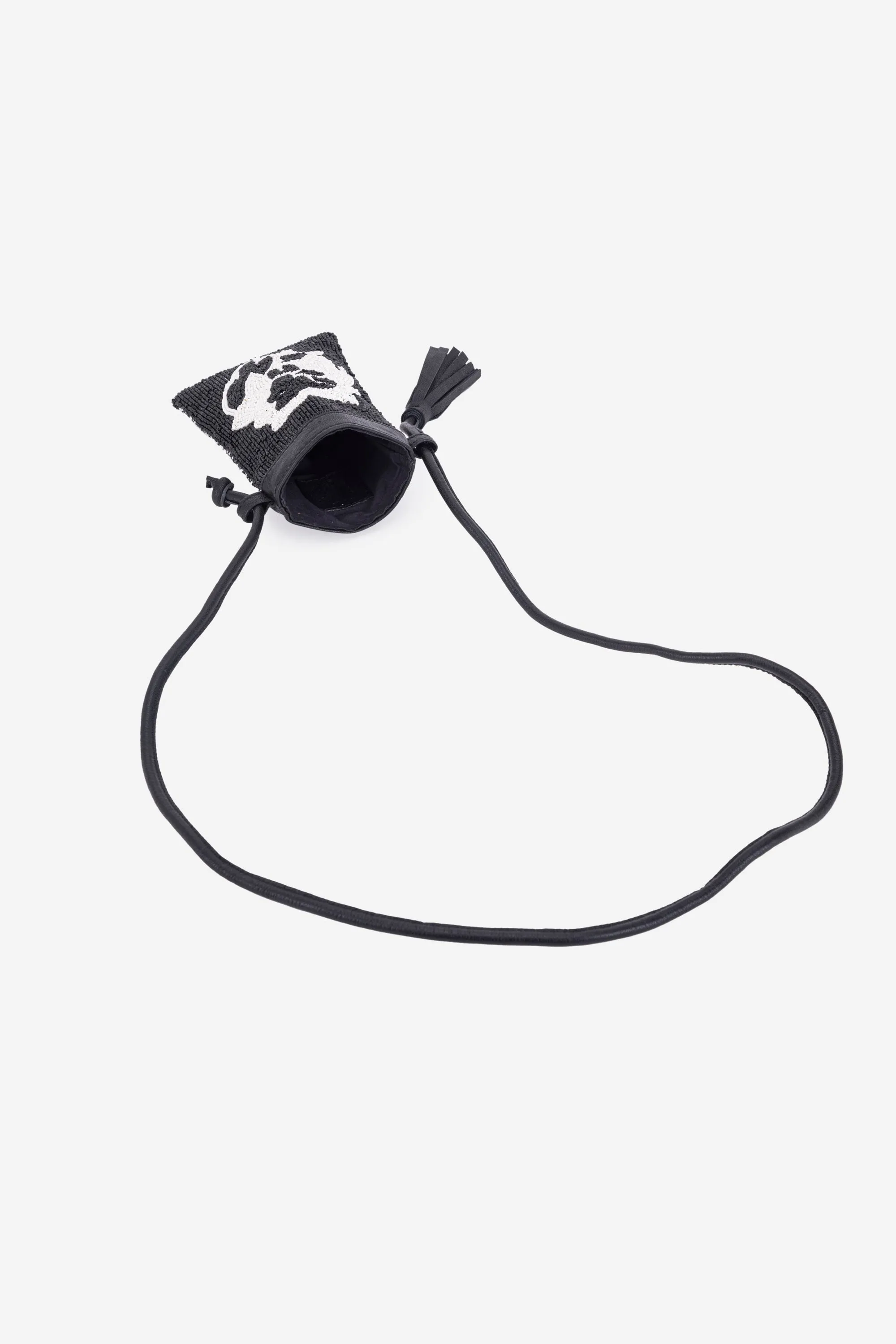 ECO-CONSCIOUS ELISA BLACK/WHITE SLIND BAG