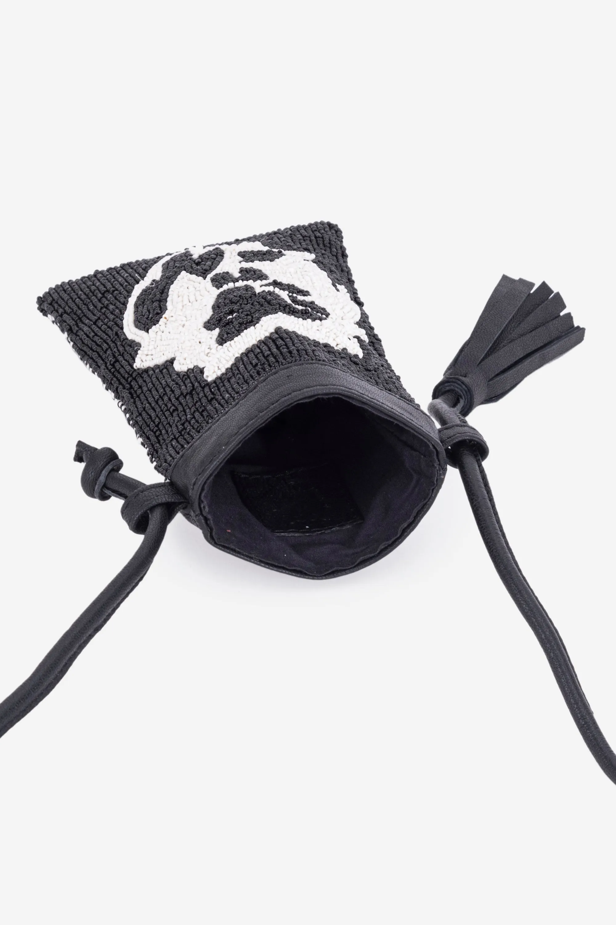 ECO-CONSCIOUS ELISA BLACK/WHITE SLIND BAG