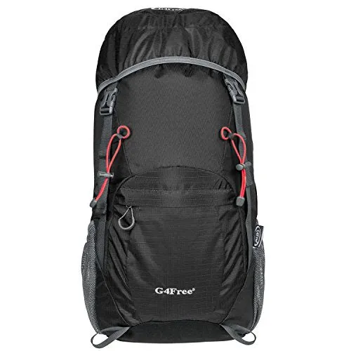 G4Free Large 40L Lightweight Water Resistant Travel Backpack/Foldable & Packable Hiking
