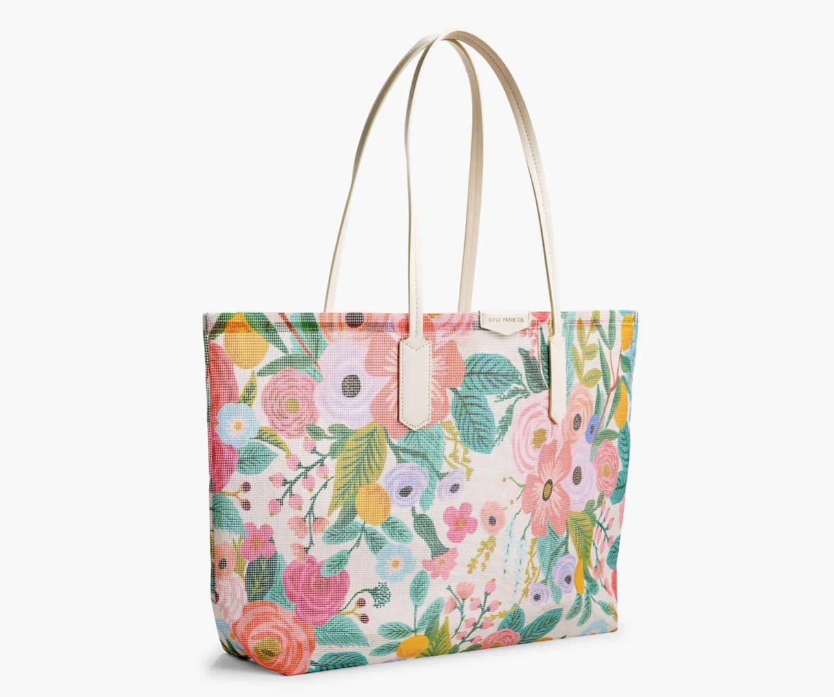 Garden Party Mesh Tote And Sunscreen Bag