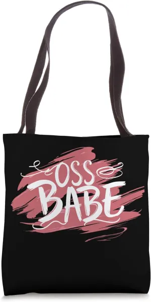 Happy Boss Babe Tote Bag