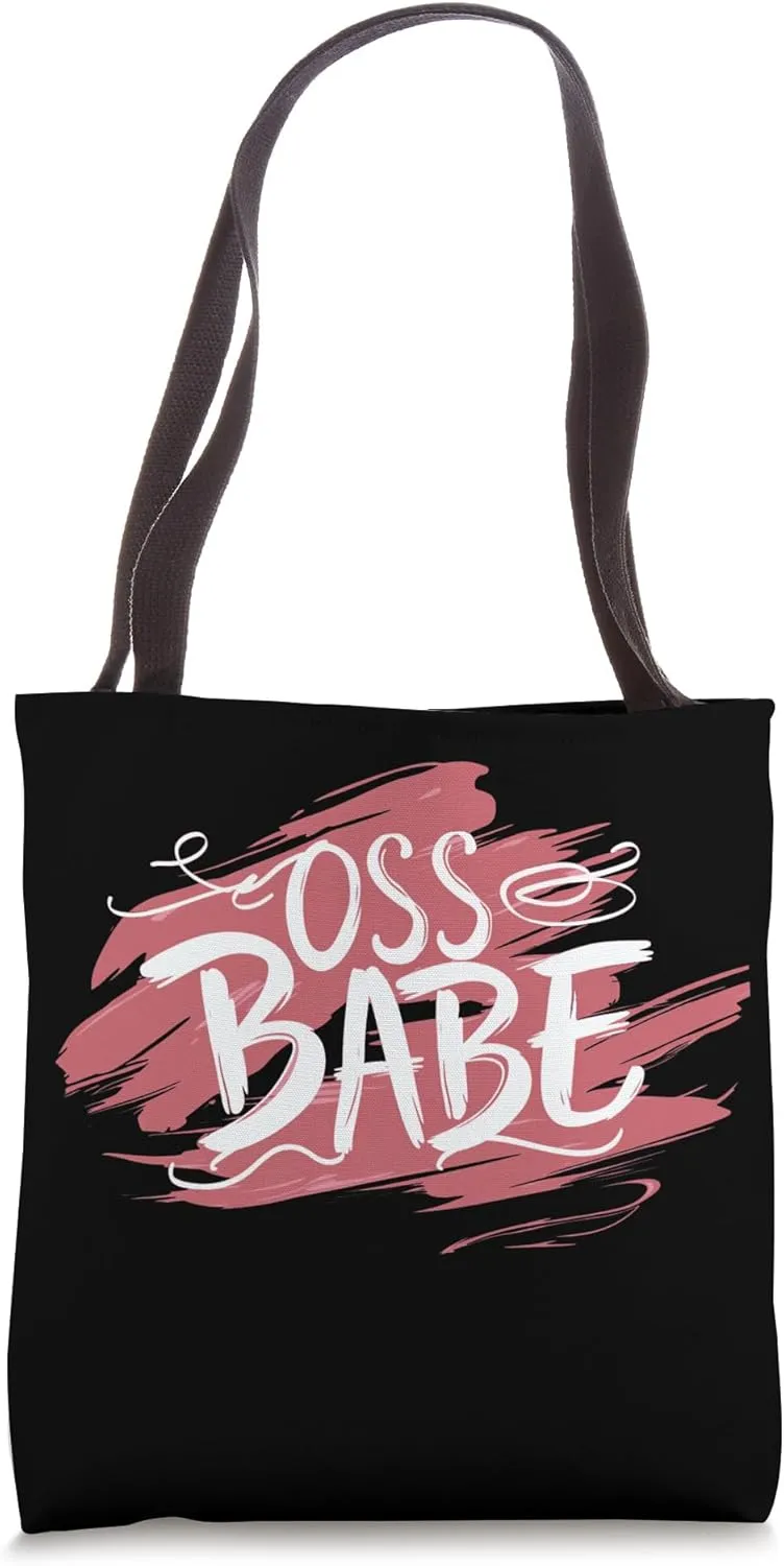 Happy Boss Babe Tote Bag