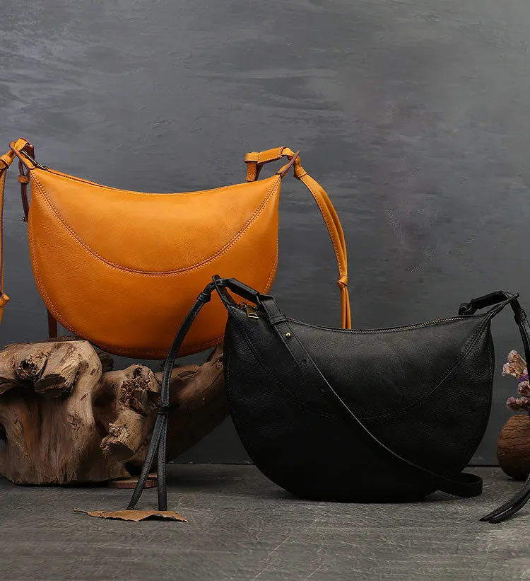 Hobo Ladies Black Leather Side Bag Cross Shoulder Bag For Women