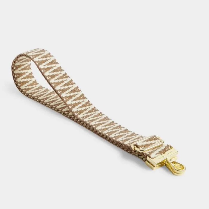 Katie Loxton Sand Zig Zag Canvas Strap
