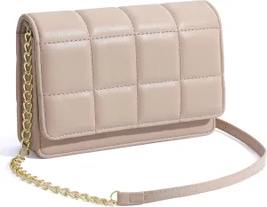 KUKOO Small Crossbody Bag for Women Cell Phone Wallet Purse Clutch Handbags with Credit Card Slots