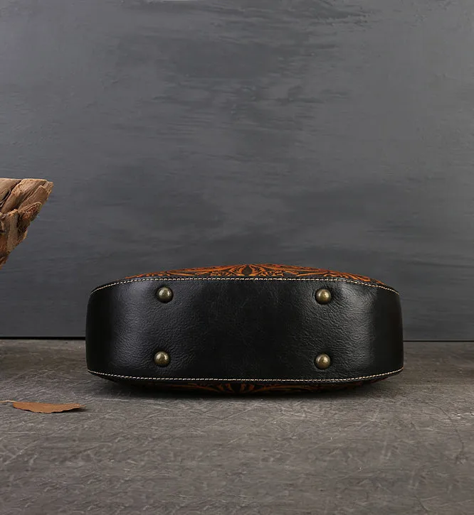 Ladies Vintage Shoulder Bag Western Crossbody Purse
