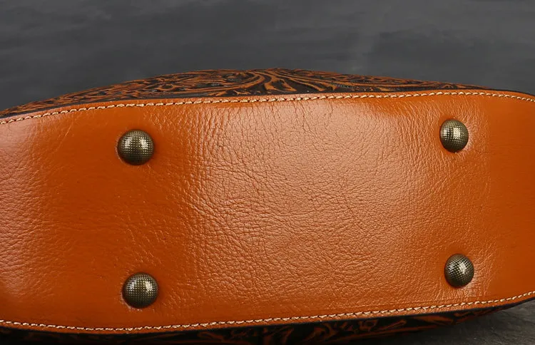 Ladies Vintage Shoulder Bag Western Crossbody Purse
