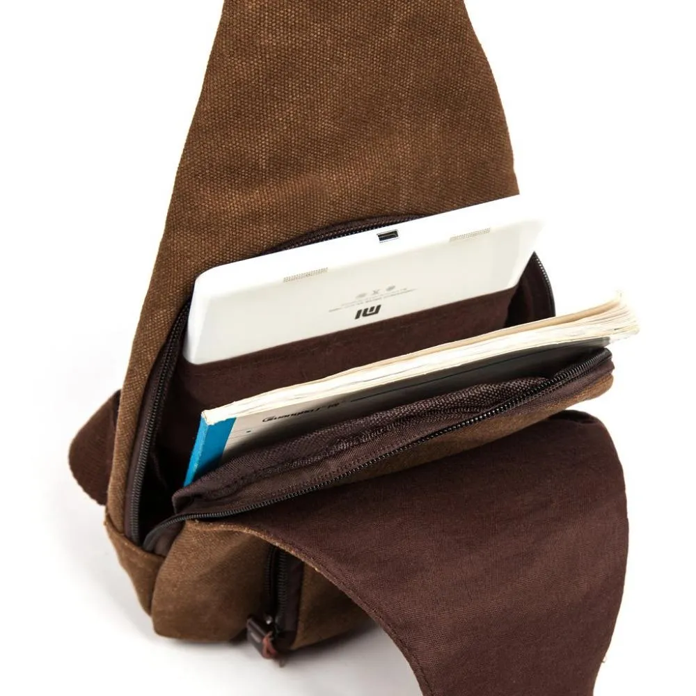 Men Canvas Messenger Bags