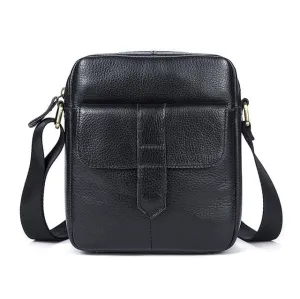 Men Genuine Leather Shoulder Bag