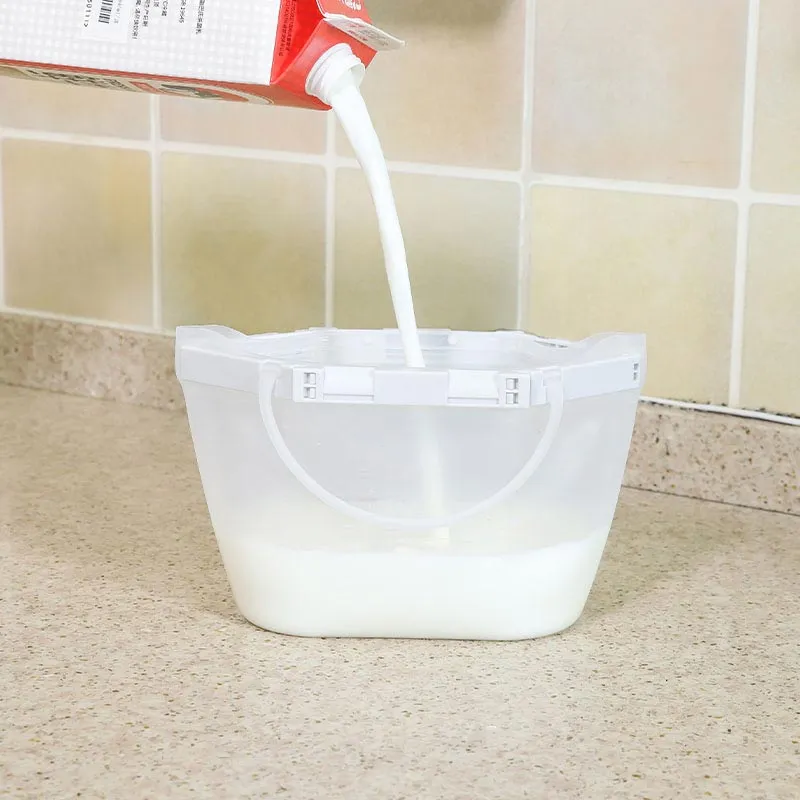 Reusable Freezer bags with Double Buckle