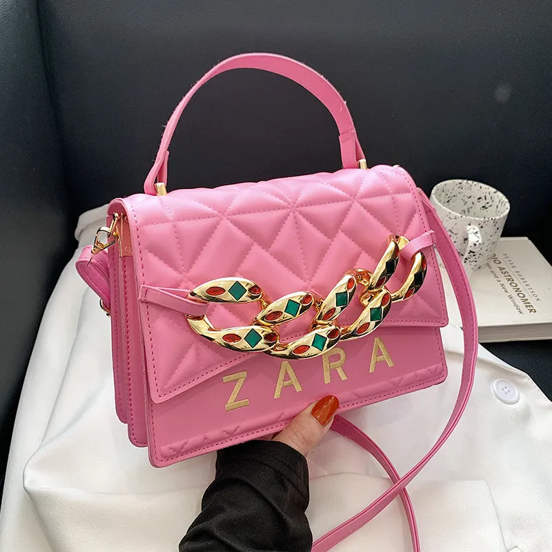 Sling Bags Thick Chain Women's Bag Spring Crossbody