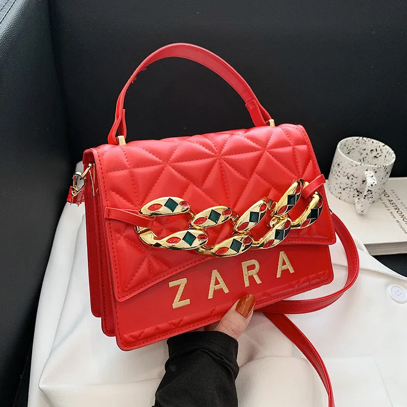 Sling Bags Thick Chain Women's Bag Spring Crossbody