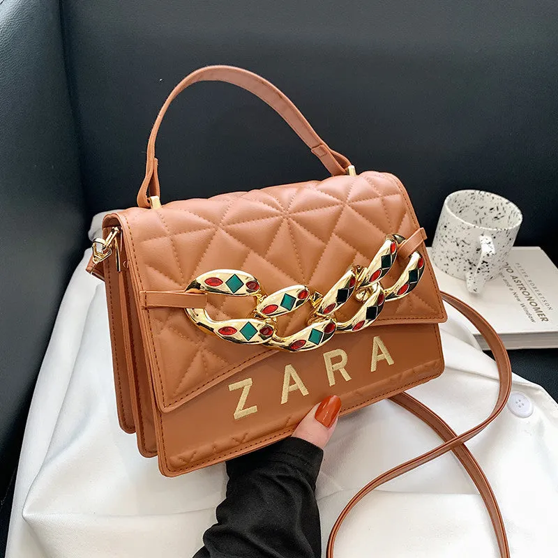 Sling Bags Thick Chain Women's Bag Spring Crossbody