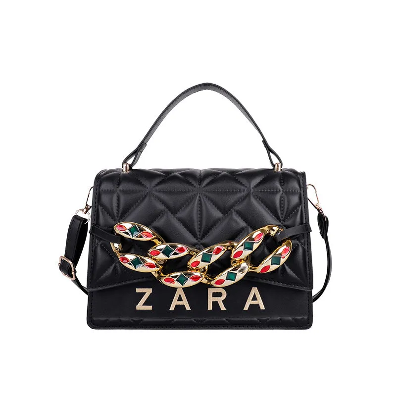 Sling Bags Thick Chain Women's Bag Spring Crossbody