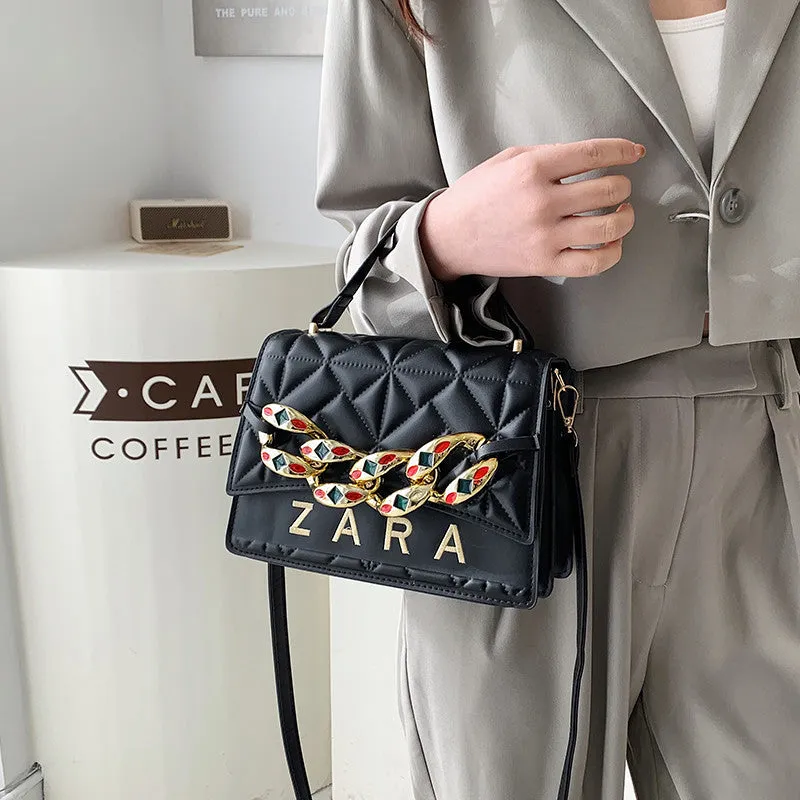 Sling Bags Thick Chain Women's Bag Spring Crossbody