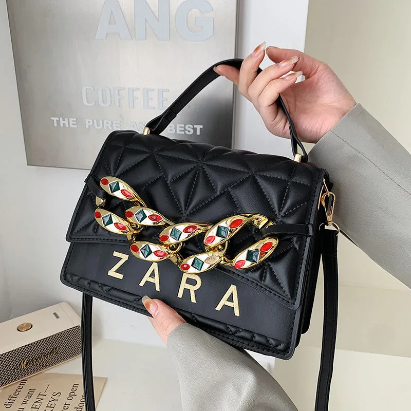Sling Bags Thick Chain Women's Bag Spring Crossbody