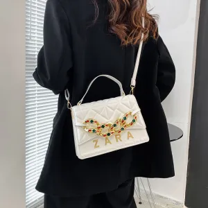 Sling Bags Thick Chain Women's Bag Spring Crossbody
