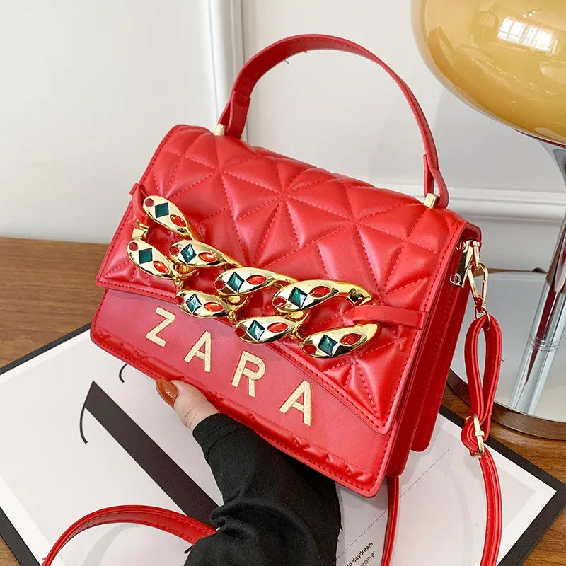 Sling Bags Thick Chain Women's Bag Spring Crossbody