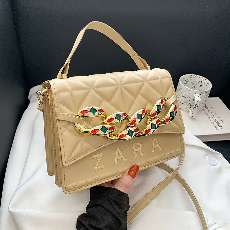 Sling Bags Thick Chain Women's Bag Spring Crossbody