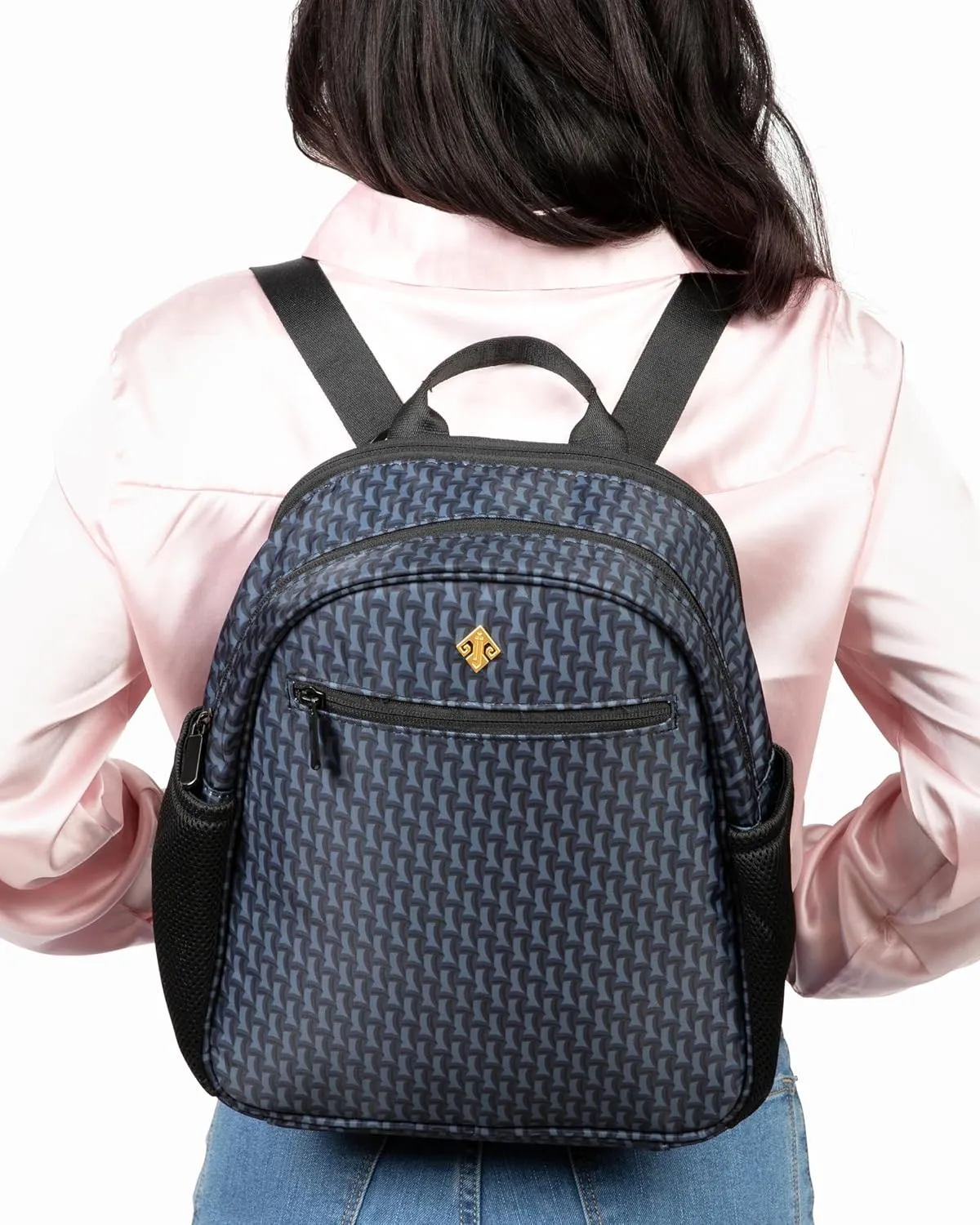 Small Diaper Bag, Mini Diaper Backpack - Spacious and Sleek - Stroller Straps and Changing Mat Included - Claremont