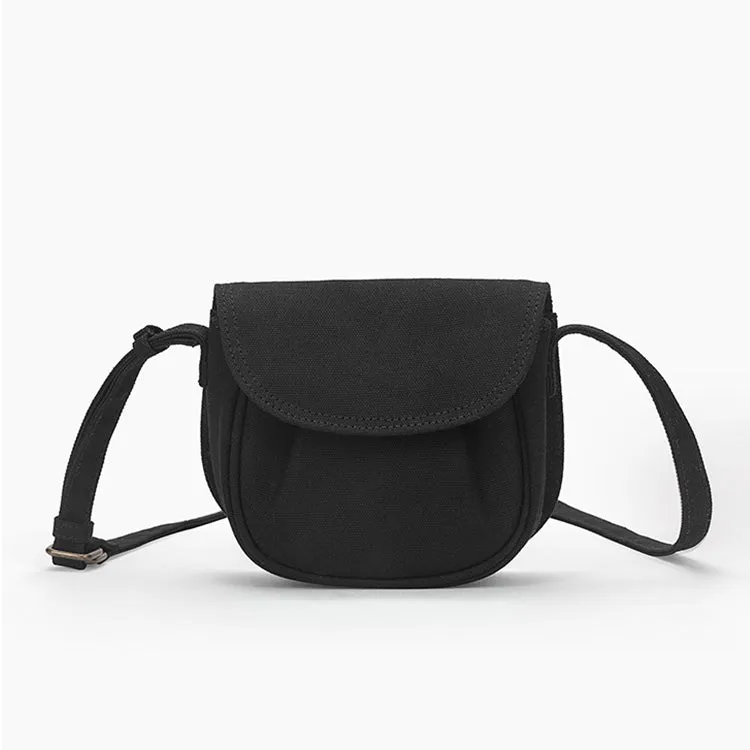 Small Womens Canvas Crossbody Purse Ladies Shoulder Bag