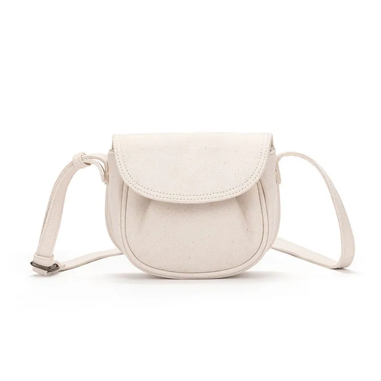 Small Womens Canvas Crossbody Purse Ladies Shoulder Bag