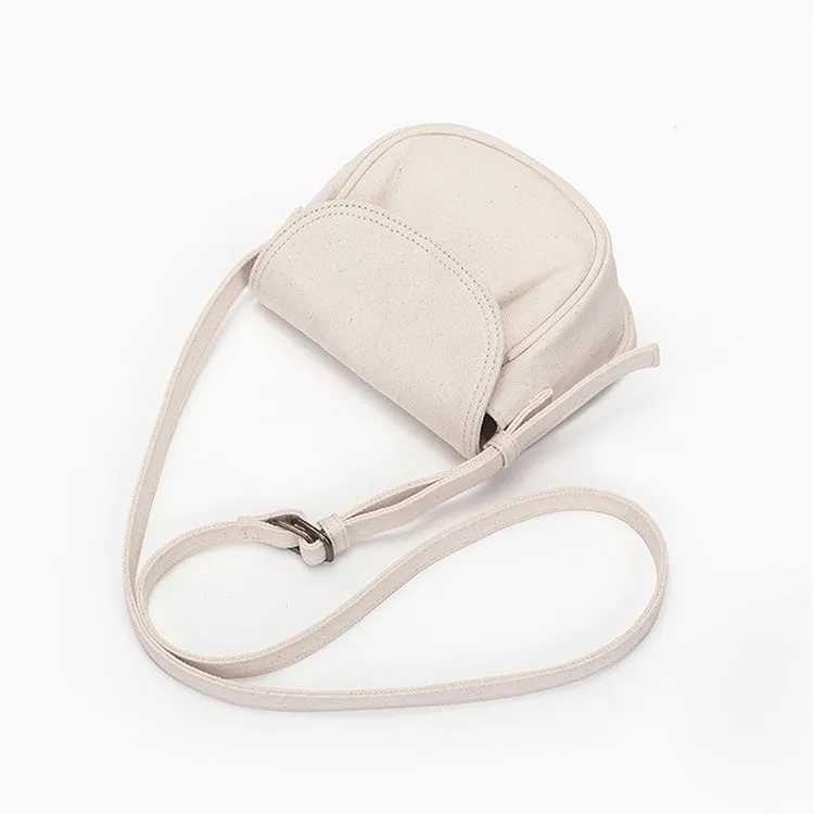 Small Womens Canvas Crossbody Purse Ladies Shoulder Bag