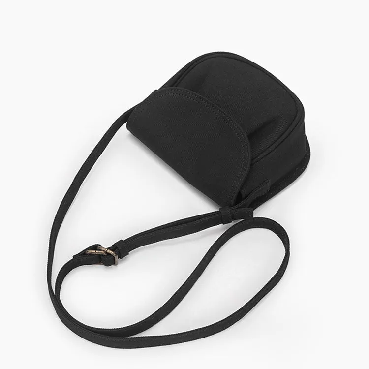 Small Womens Canvas Crossbody Purse Ladies Shoulder Bag