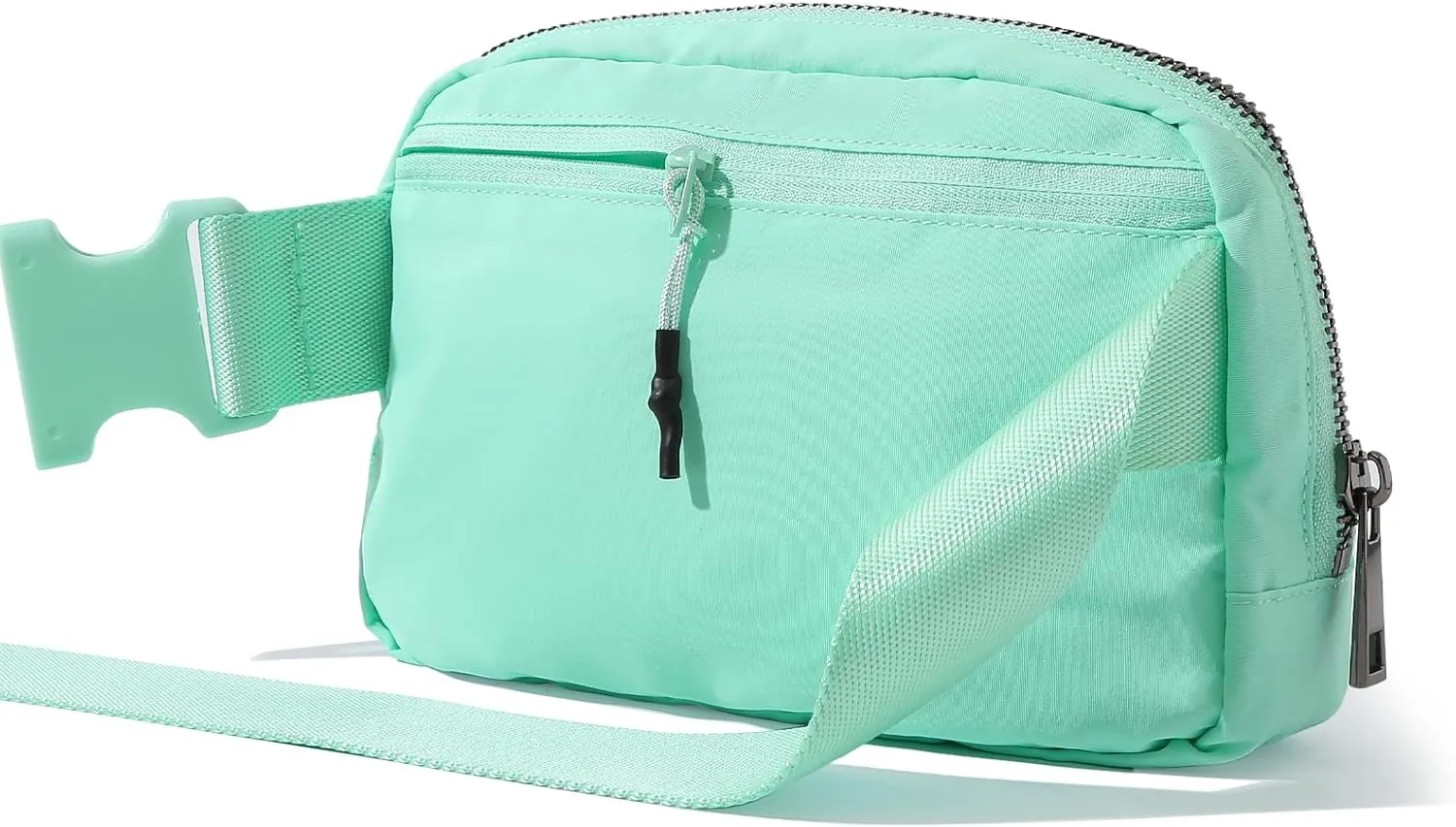 TOBVZOO Belt Bag Fanny Pack Crossbody Bags for Women Men, Everywhere Belt Bags with Adjustable Strap, Unisex Mini Fashion Waist Packs (MintGreen)