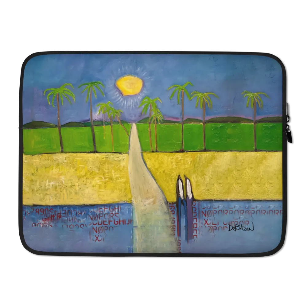 Together In Paradise Laptop Sleeve