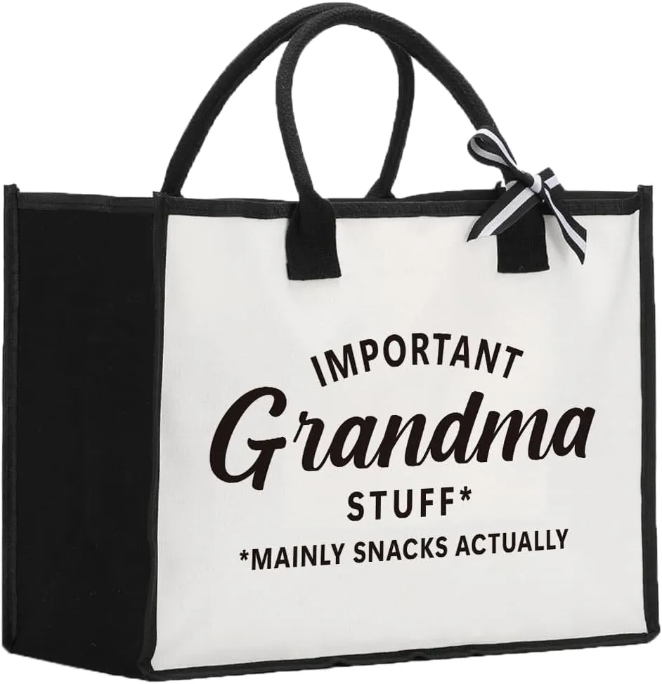 Tote Bag Appreciation Gifts for Women Reusable Grocery Bags With Handles
