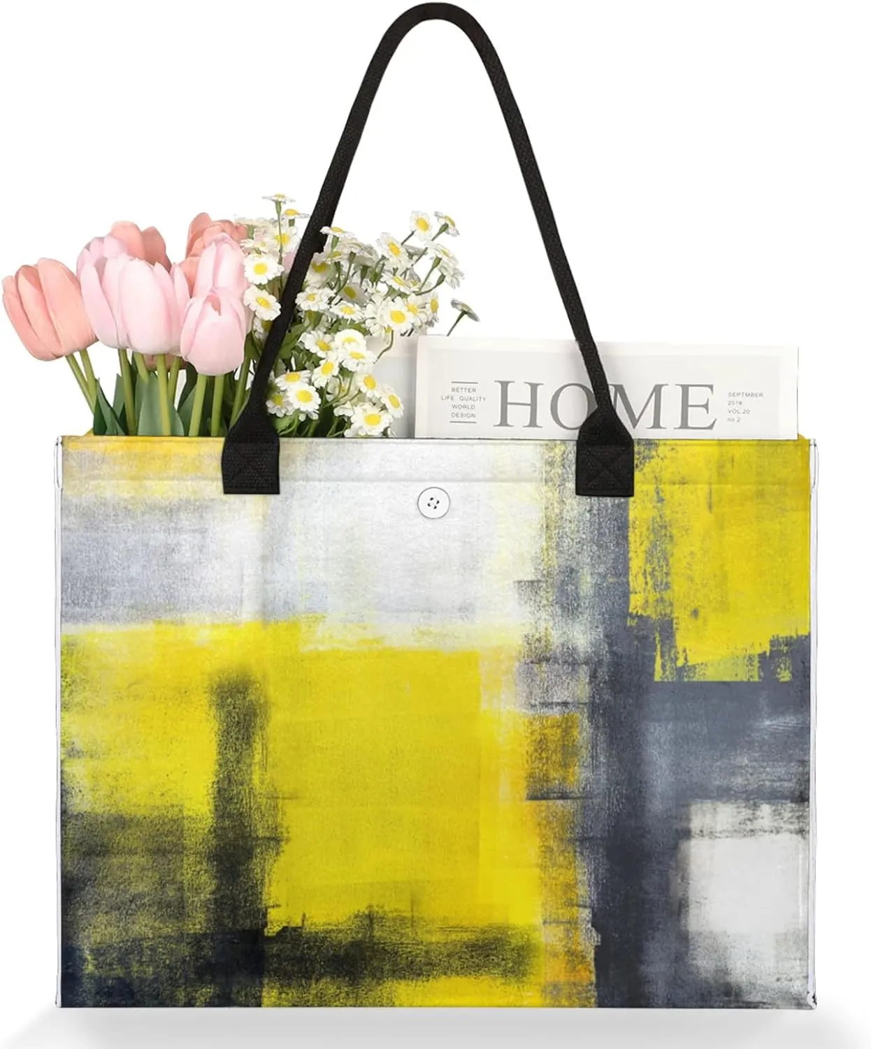 Tote Bag for Women Reusable Canvas Shoulder Bag