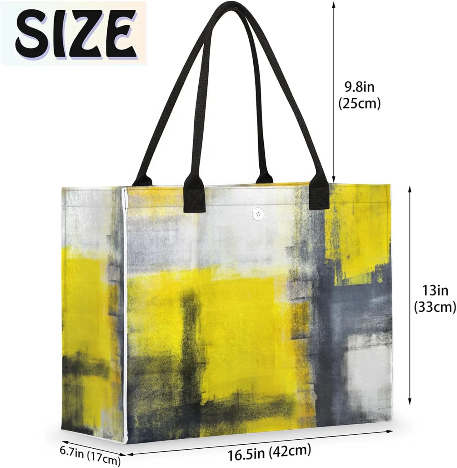 Tote Bag for Women Reusable Canvas Shoulder Bag