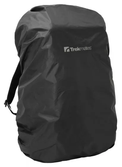 Trekmates Reversible Rucksack Rain Cover (45L)(Silver/Dark Grey)