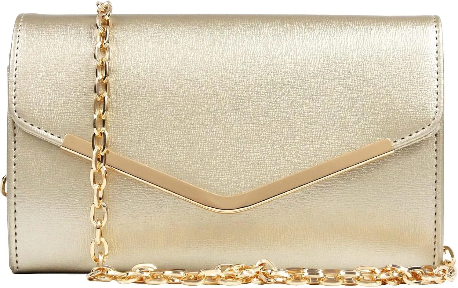 Women's Evening Bag Envelope Clutch Purse Handbag Detachable Chain Crossbody Bag for Women Wedding Party Shoulder Bag