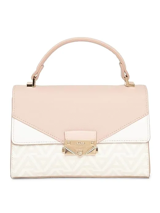 YOURA112 White Top Handle Bag