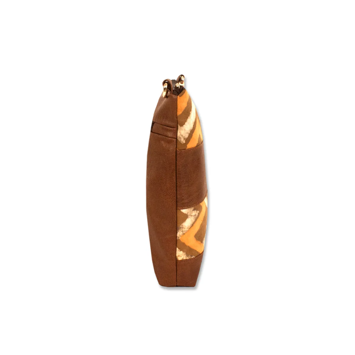 Zig zag Block Printed Sling Bag